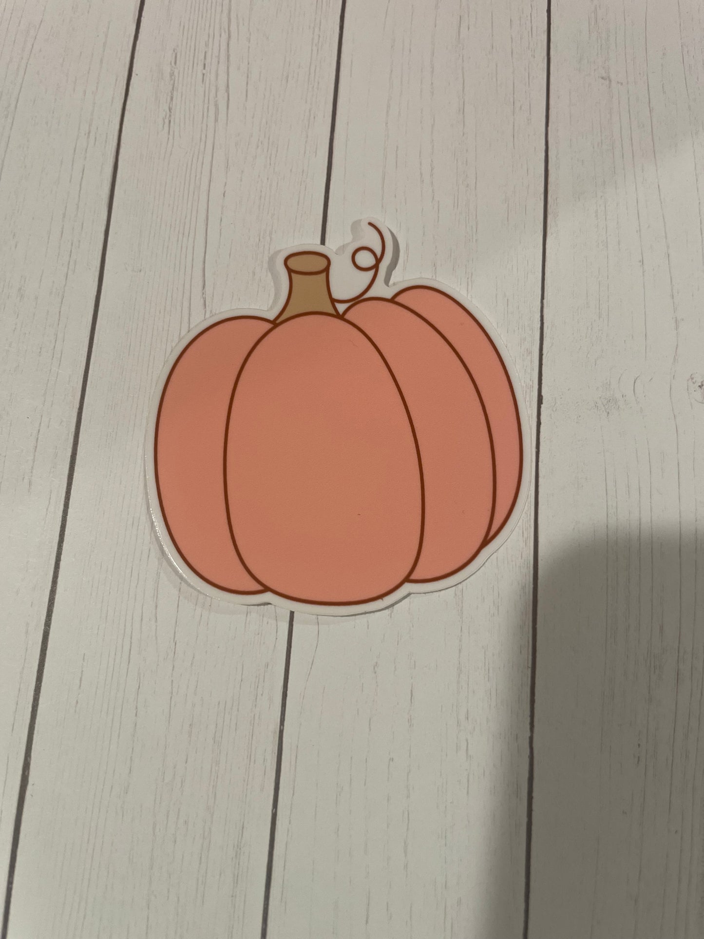 Pink Pumpkin Sticker