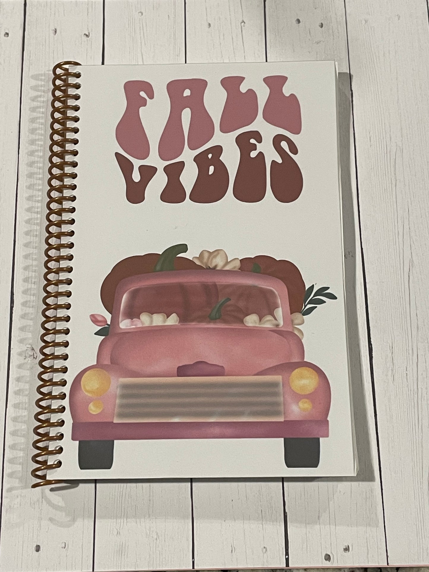 Fall Vibes Small Notebook