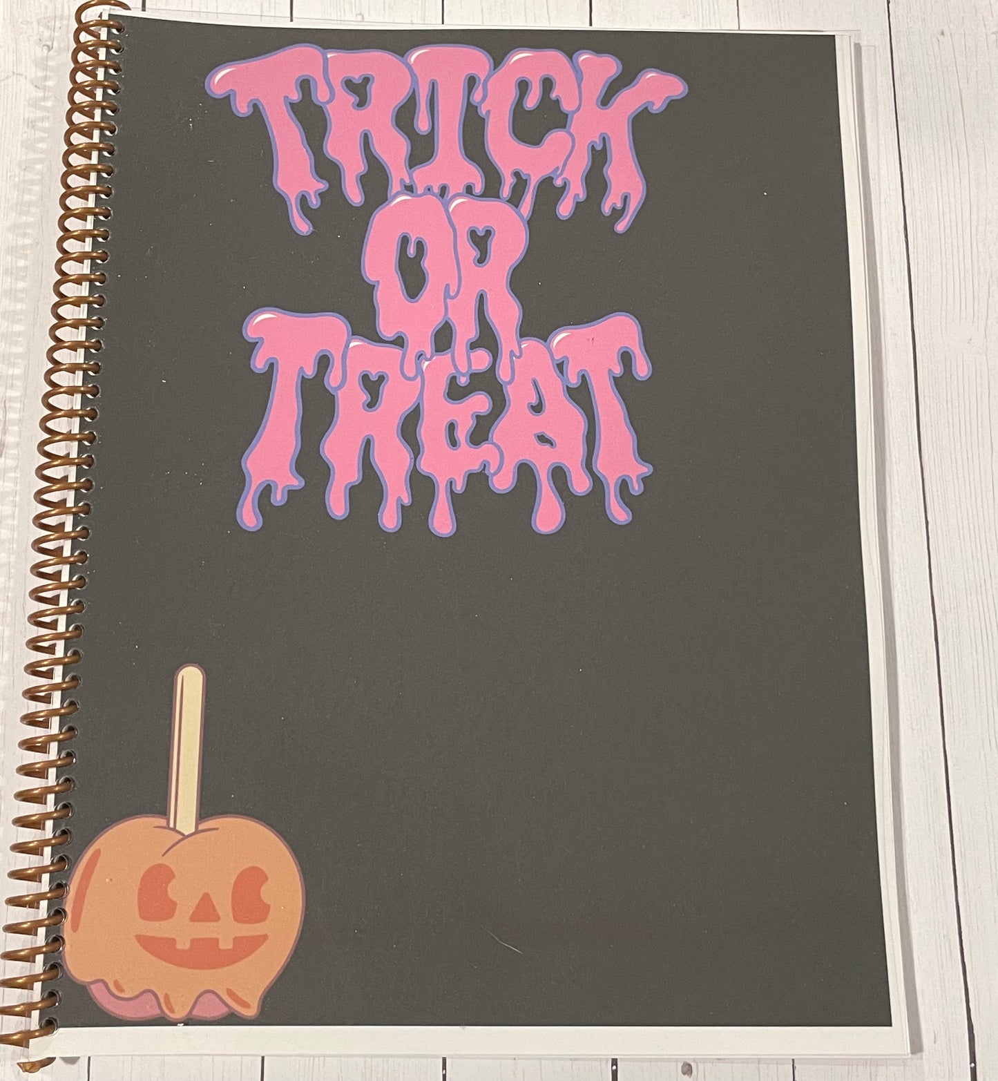 Trick or Treat Notebook