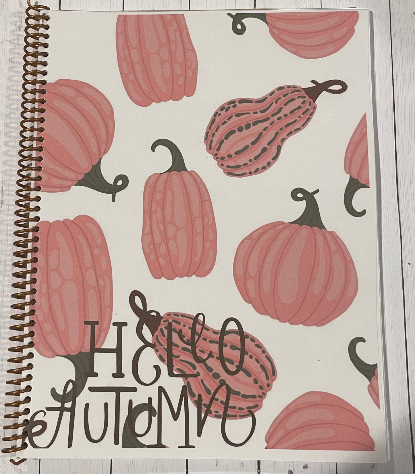 Hello Autumn Notebook