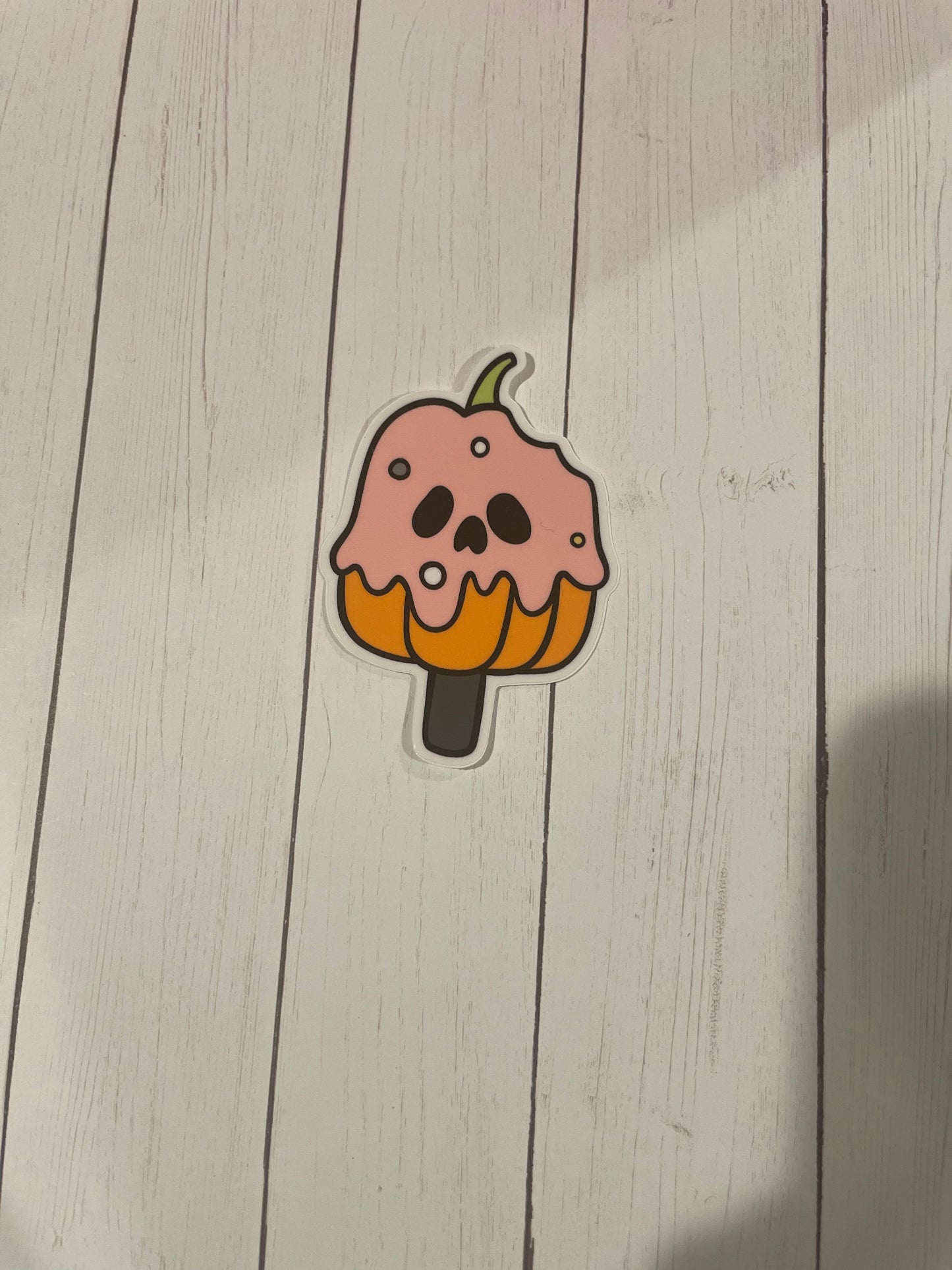 Spooky Ice Cream Sticker