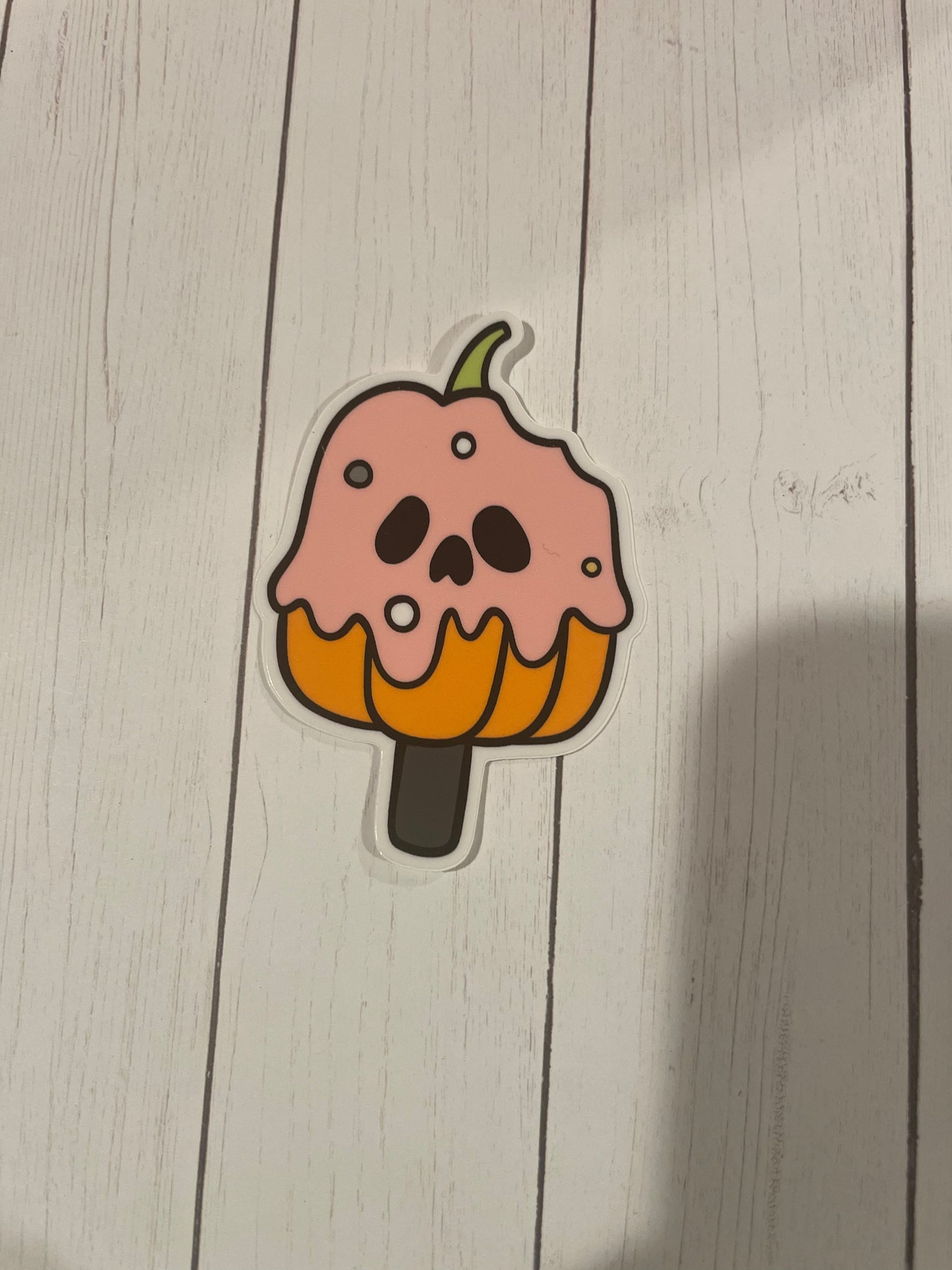 Spooky Ice Cream Sticker