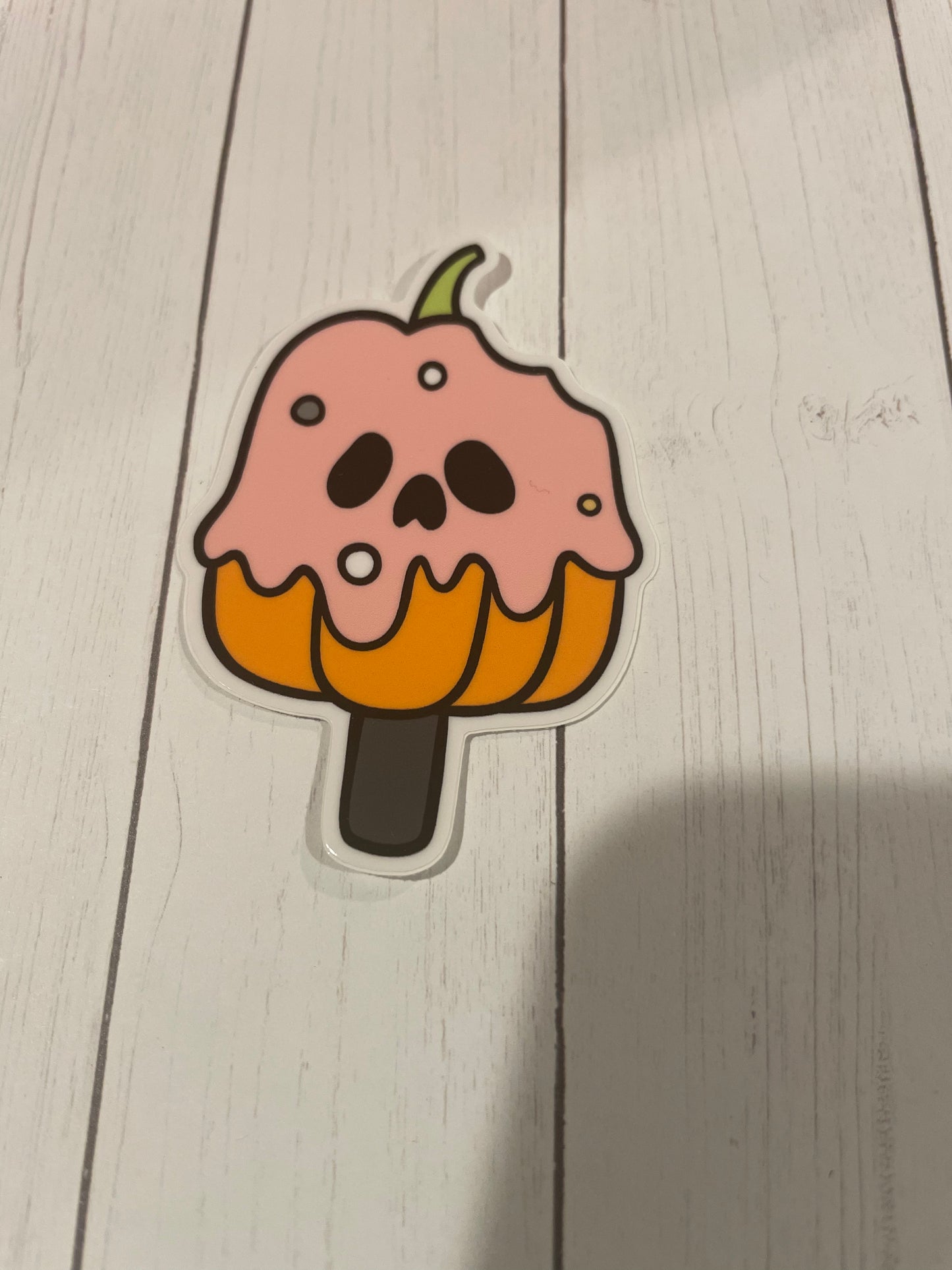 Spooky Ice Cream Sticker