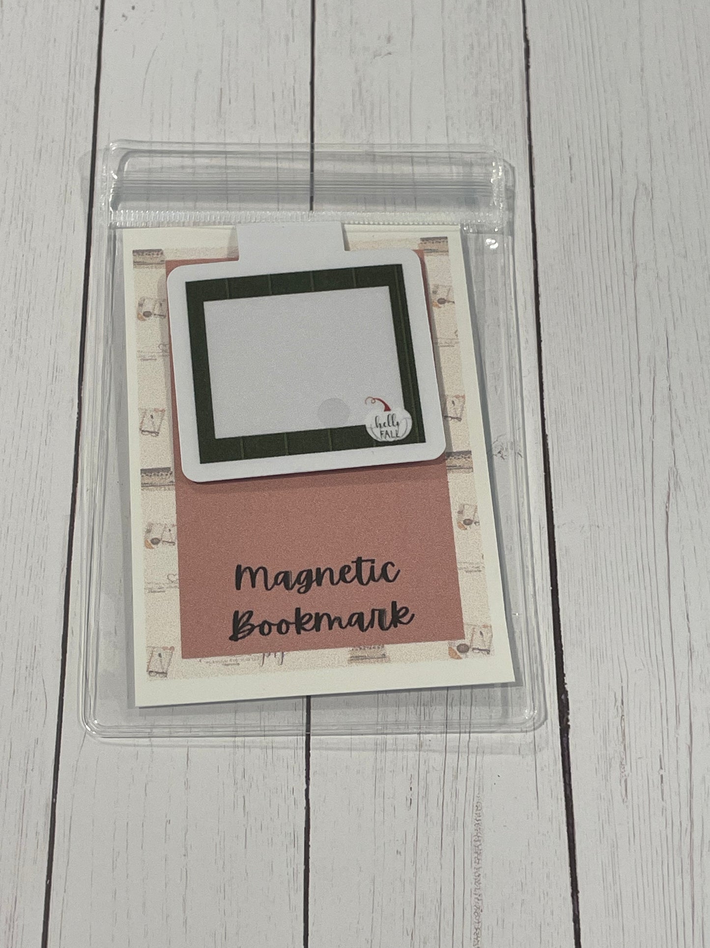 Hello Fall Magnetic Bookmark