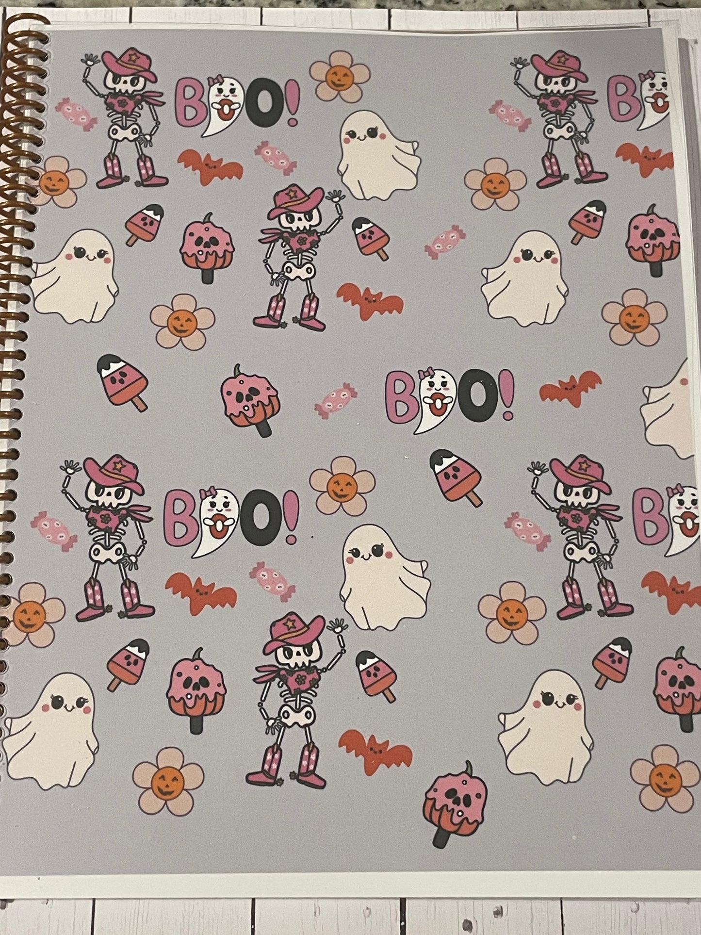 Cutesy Halloween Notebook