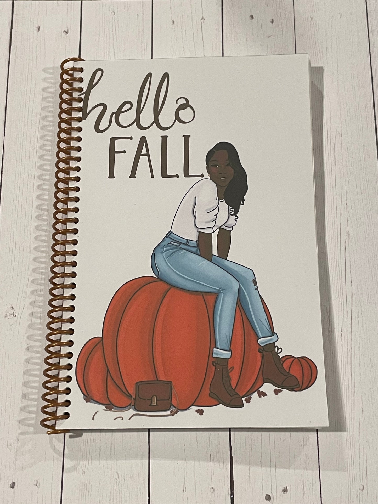 Hello Fall Small Notebook