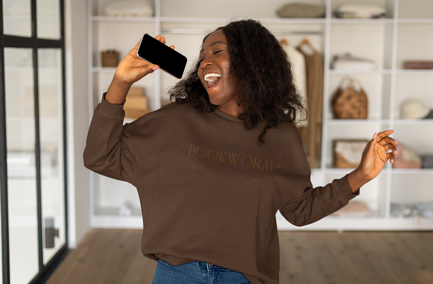 Bookworm Crewneck Sweatshirt