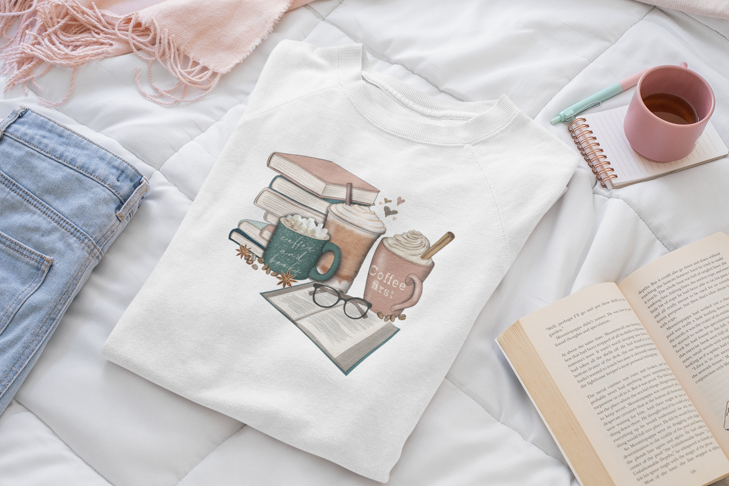 Coffee and Books Sweatshirt