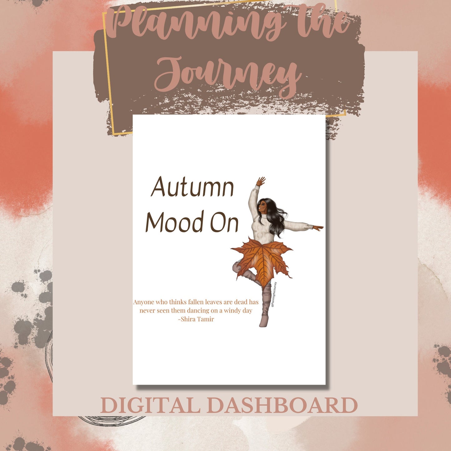 Autumn Mood On Printable Dashboard