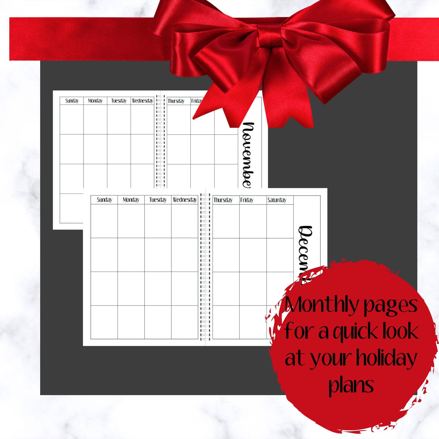 Christmas Planner - Red Truck
